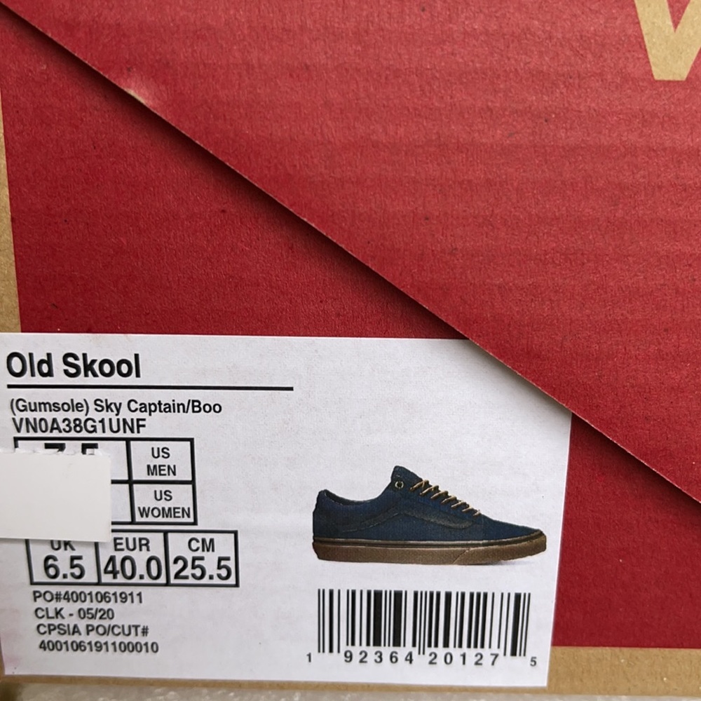 Vans Old Skool Gumsole Sky Captain/Boo Men’s - Picture 16 of 16